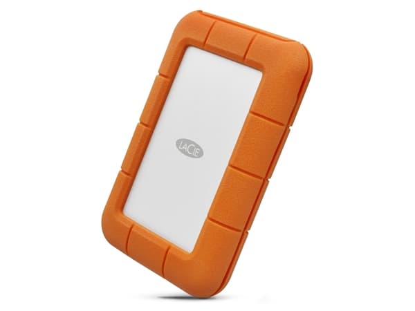 LaCie Rugged USB-C STFR5000800 - Harddisk - 5 TB - ekstern (bærbar) - USB 3.1 Gen 1 (USB-C kontakt) - med 2-års Rescue Data Recovery Service Plan