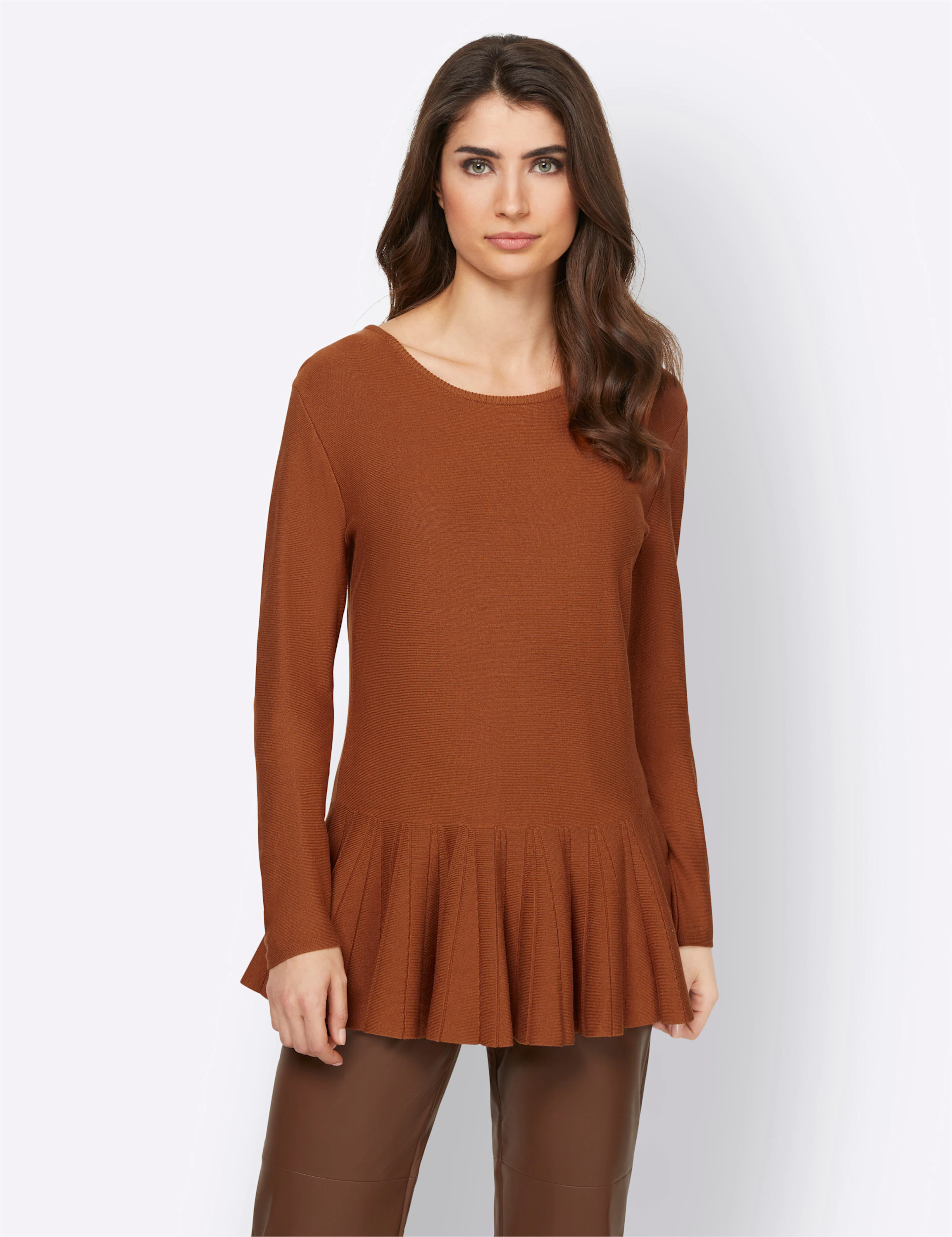 heine Pullover in cognac