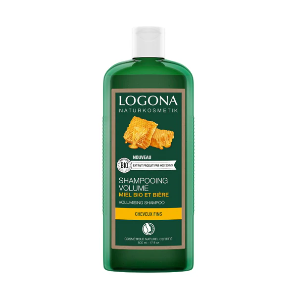 Logona Shampoing Volume au Miel et à la Bière 500ml 500ml