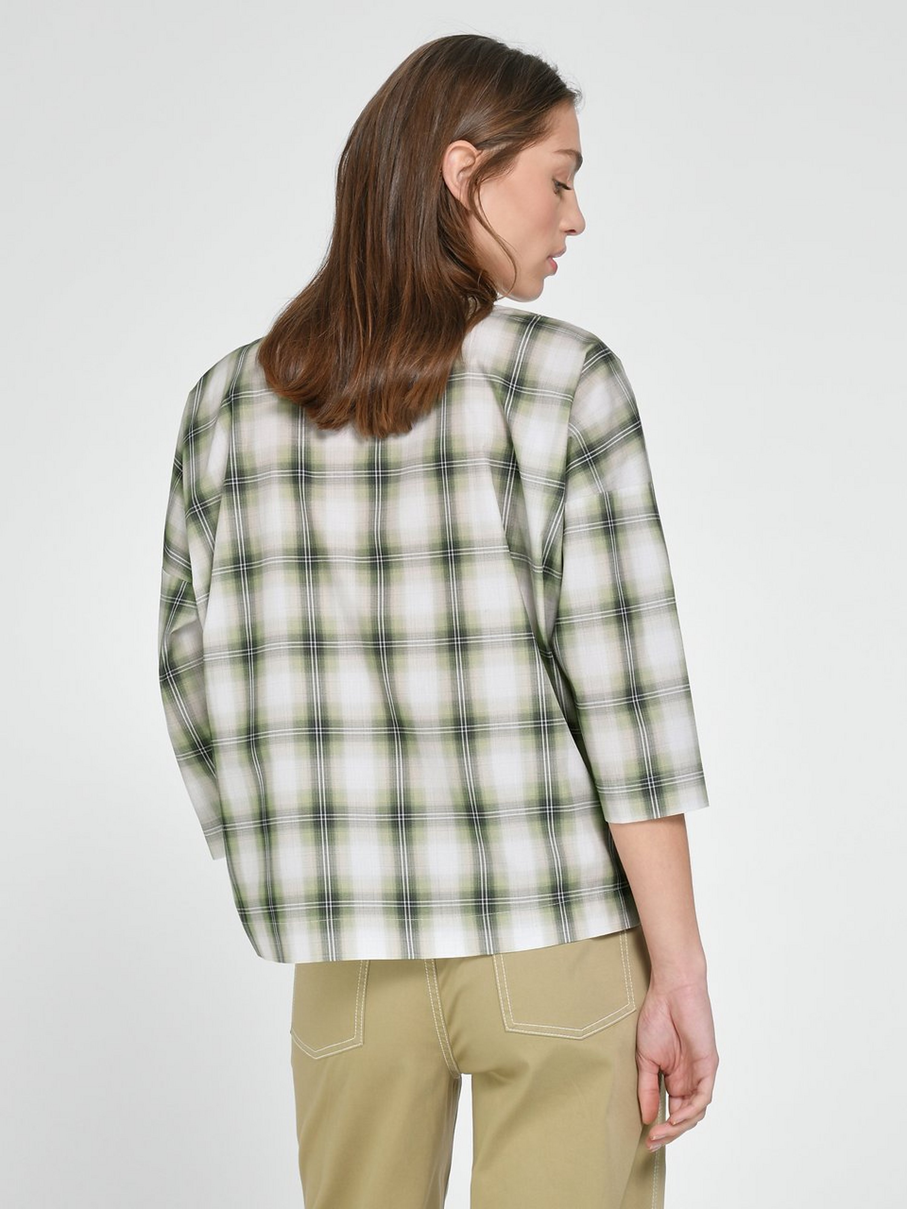 Blusen-Shirt mit 3/4-Arm