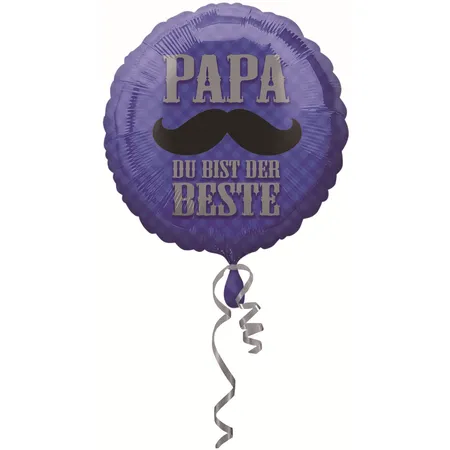 amscan Folienballons Eine Freude machen Papa, du bist der Beste