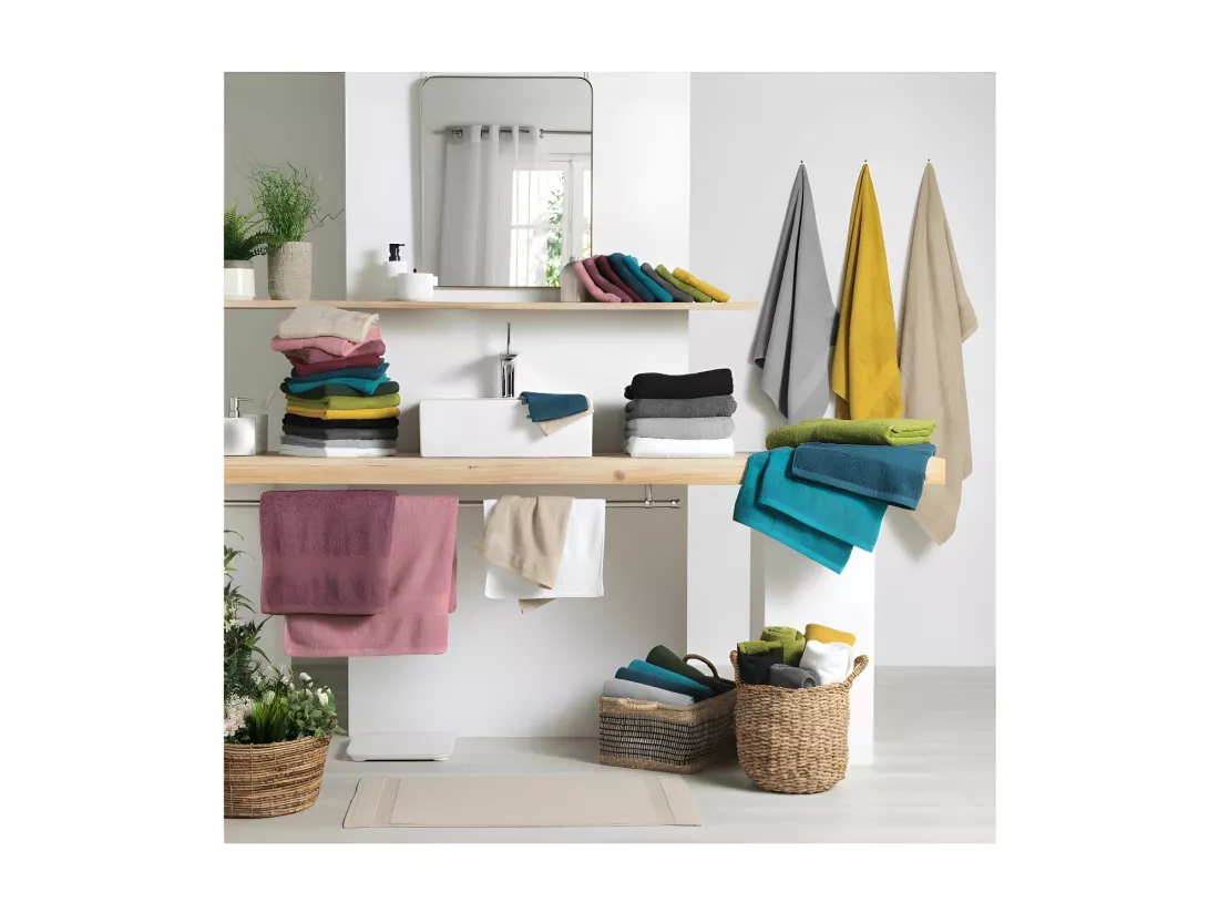 Tapis de Bain 50 x 85 cm Colors Miel - Eponge Unie