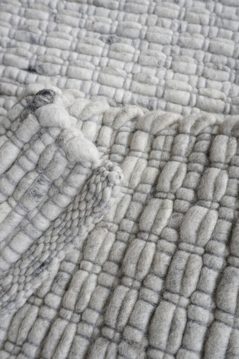 Vloerkleed Nicole grijs 240 x 340 cm