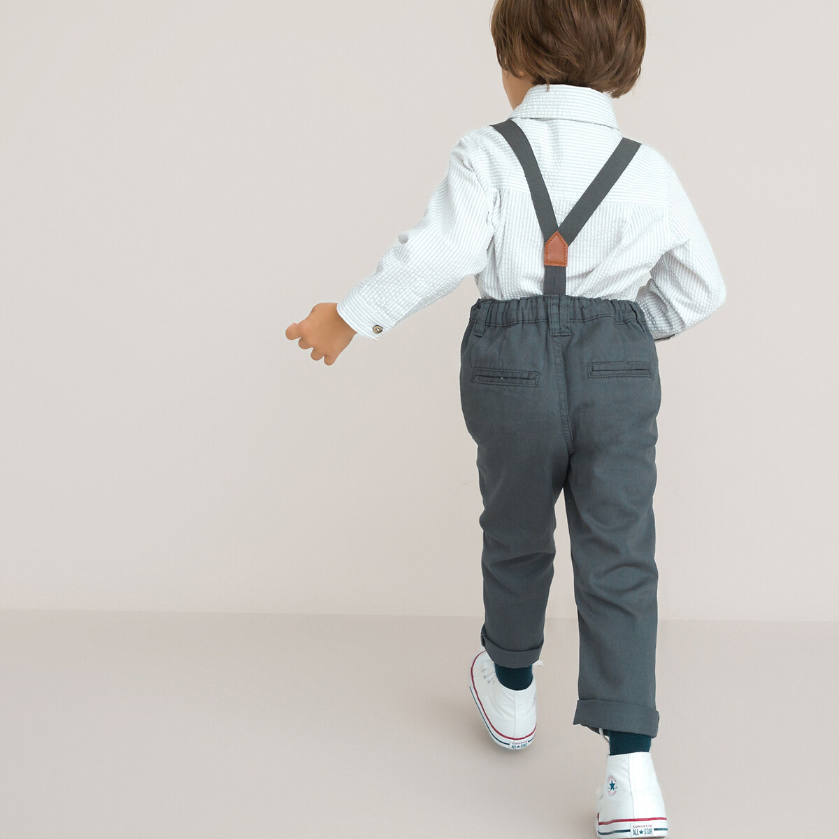 COLEÇÃO LA REDOUTE<br>Conjunto de 2 peças, camisa e calça