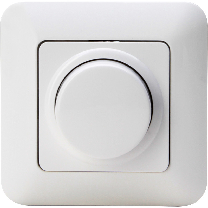 LED dimmer wissel inbouw Cadiz Glanzend wit