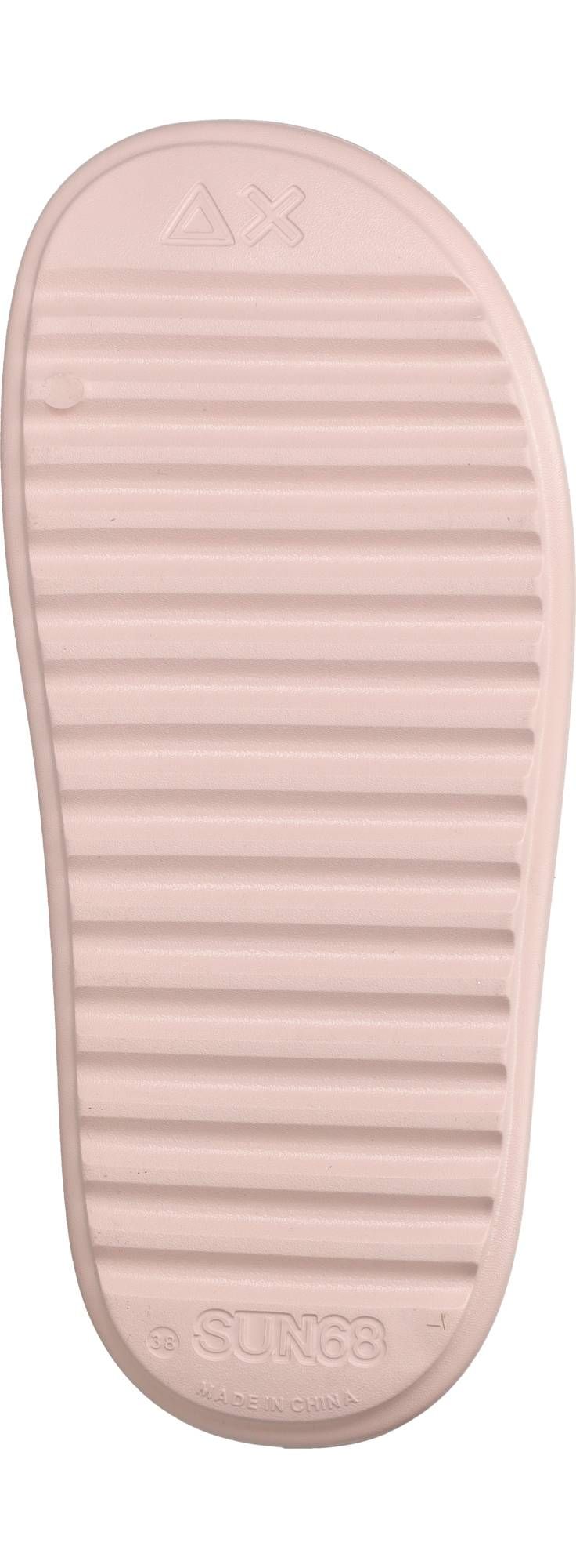 Sun 68 Monoblock Logo Slippers Roze Dames