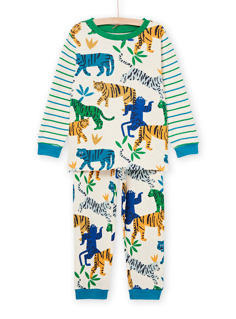 Pyjama à imprimé tigre