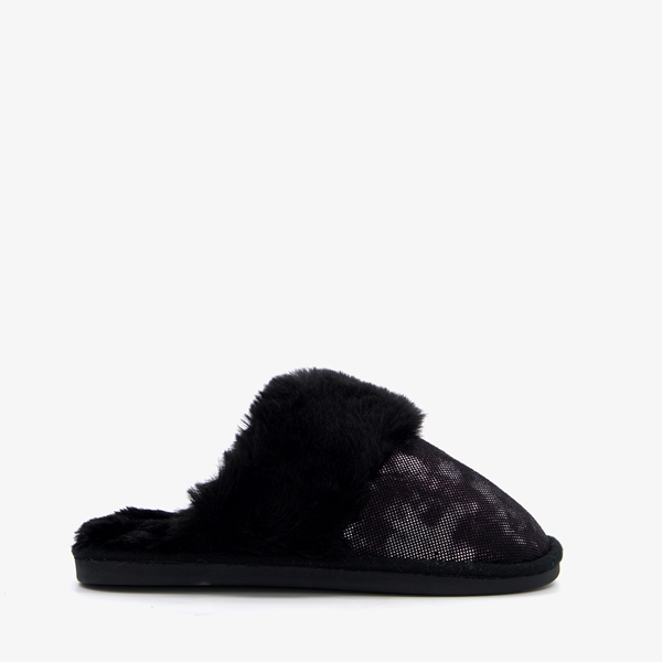 Thu!s dames pantoffels zwart