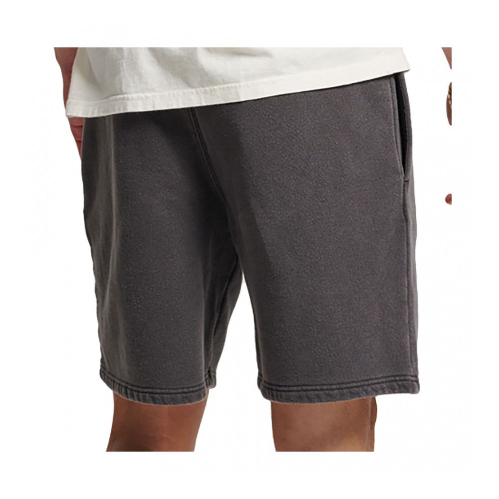 Superdry VINTAGE MARK - Short Homme washed black