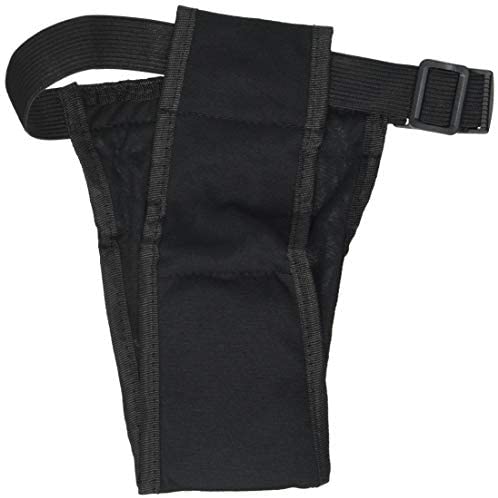 Calcinha para cachorro, tamanho M, 40-49 cm, preta