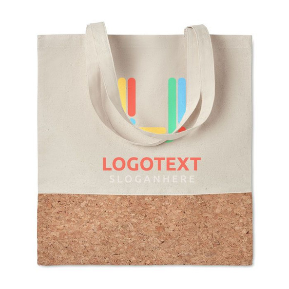 GiftRetail MO9517 - ILLA TOTE Sac à provisions avec liège