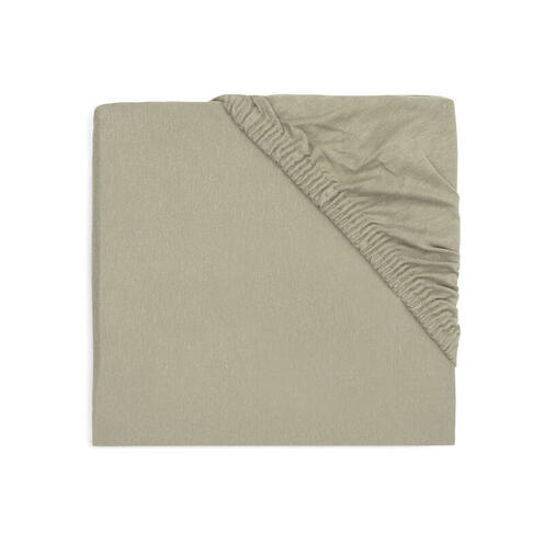 Drap-housse Jersey 60x120 cm Olive Green - JOLLEIN