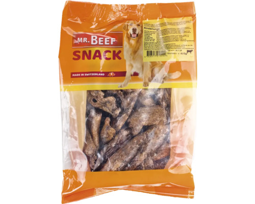 Hondensnack MR. BEEF runderlong 400g kauw