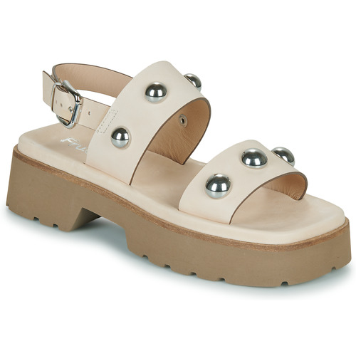 Fru.it - 7935-087-GOMMA-TEXARO-YARROW - Beige / Argent