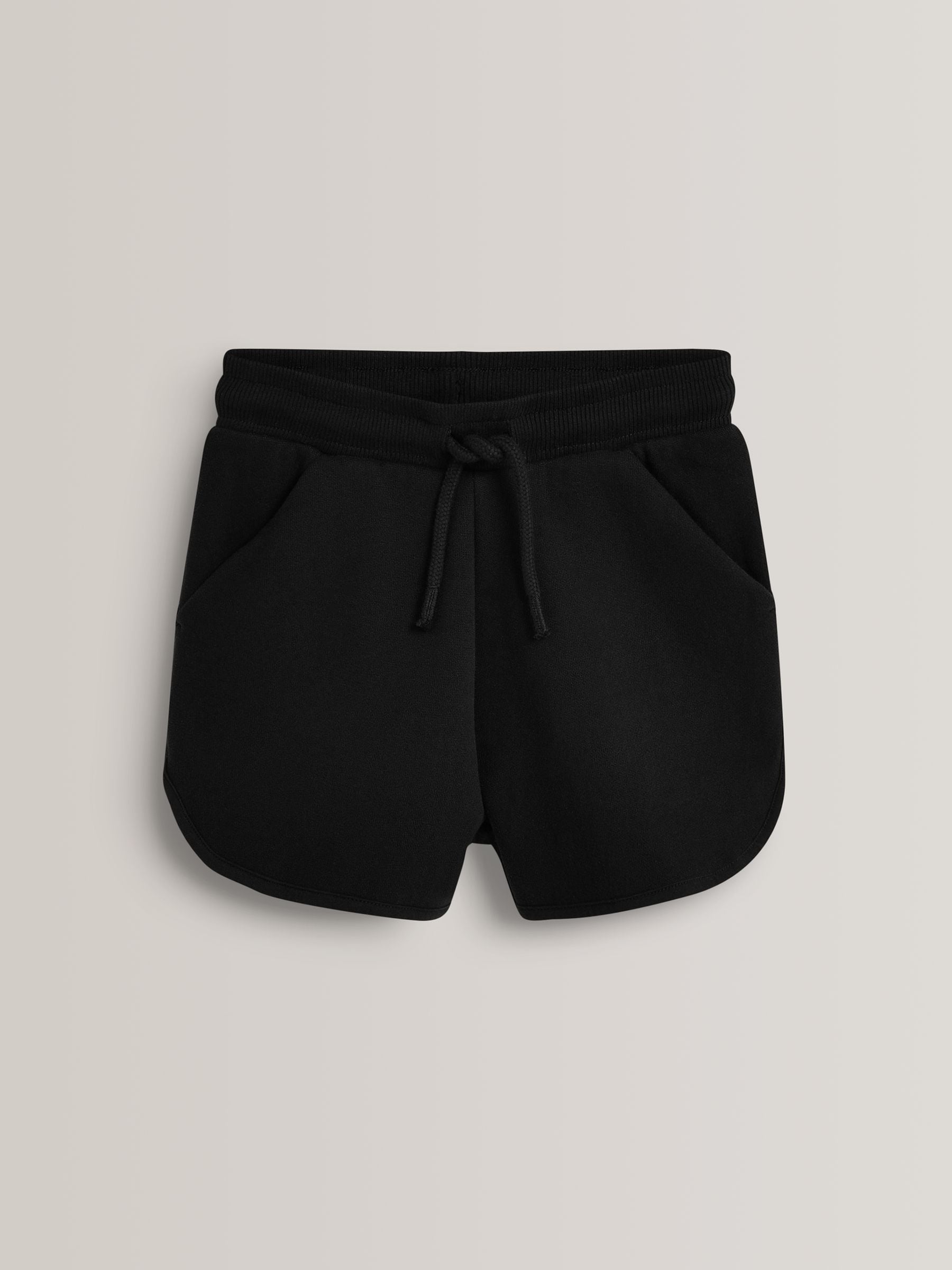Zwart - Jersey short (3-16 jr)