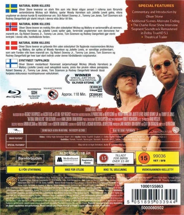 Natural Born Killers - Blu-Ray