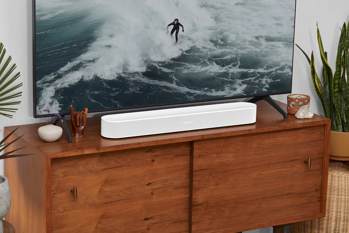 Sonos Beam (gen 2)   Sub (gen 3) Blanc Barres de son