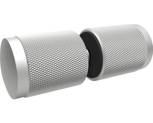 Douchedeur in nis met draaideur SCHULTE Trend 2.0 80 cm profiel aluminium helder glas omkeerbaar