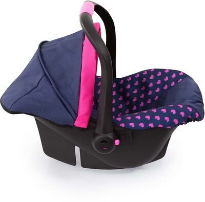 Bayer Design B Babystol Til Dukke Deluxe, Blå/Rosa