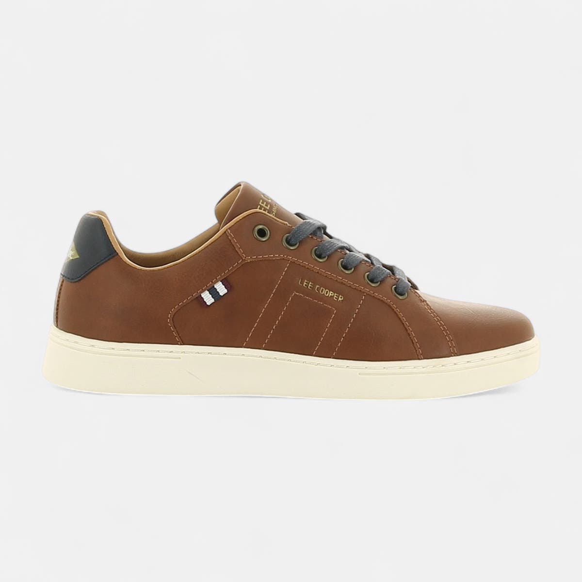 Baskets basses Homme cognac