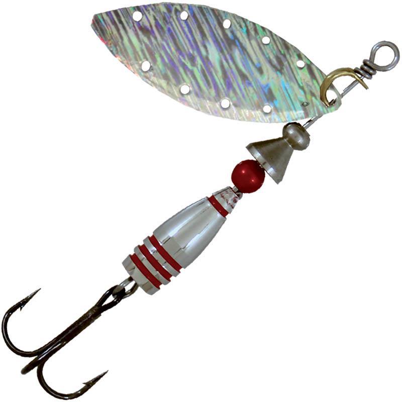 Cuiller Tournante Suissex Willow Skylit Argent