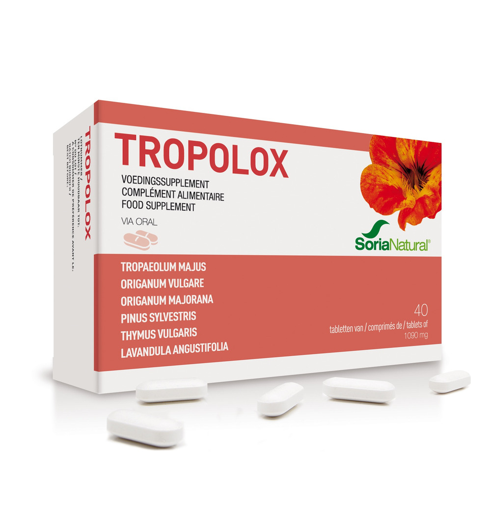 Soria Tropolox (40 tabletten)