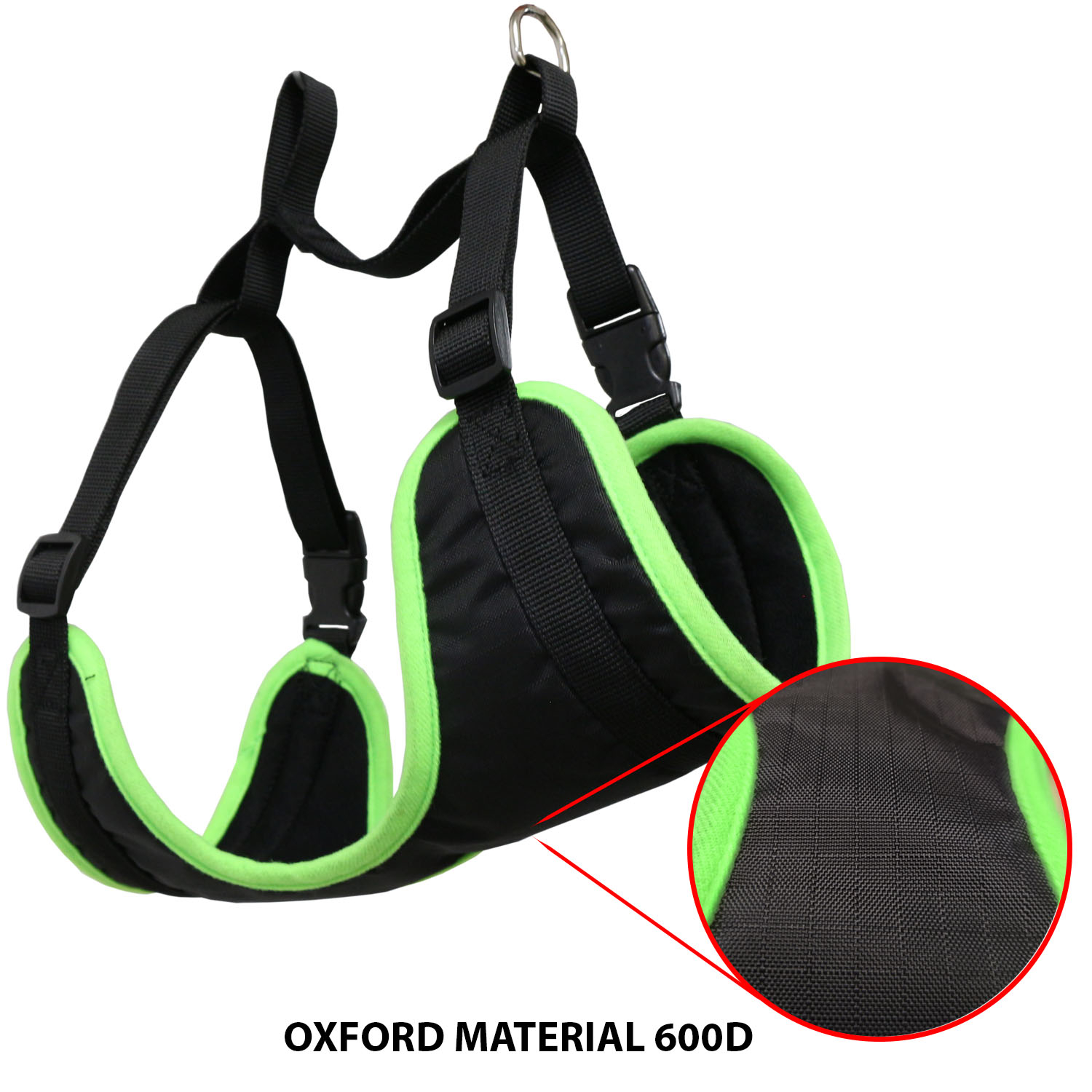 Cinto de segurança ajustável para cães Yatek, compatível com a maioria dos veículos, material resistente, tamanho G.