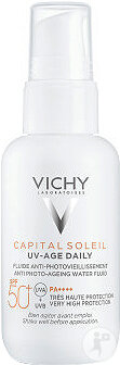 Vichy Capital Soleil UV-Age Daily Fluide Anti-Photovieillissement IP50+ Flacon Pompe 40ml