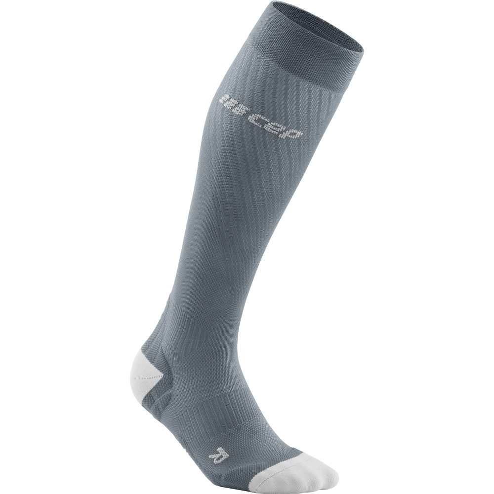 CEP Run Ultralight Compression Socken Herren grau