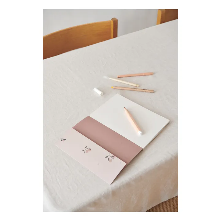 Liewood Carnet A4 Jae | Peach/Sea shell