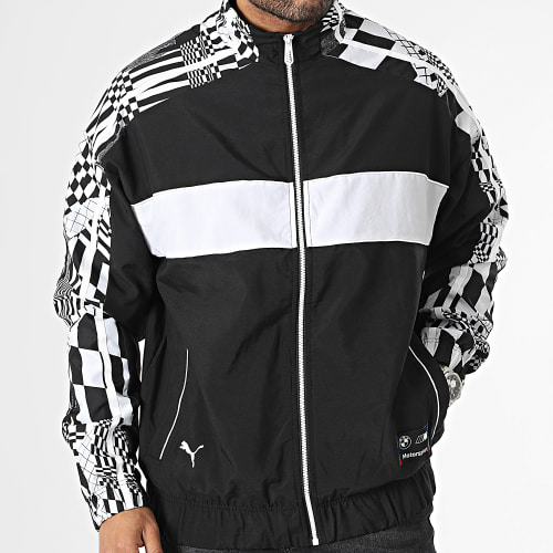 Veste Zippée A Bandes BMW Motorsport 538111 Noir