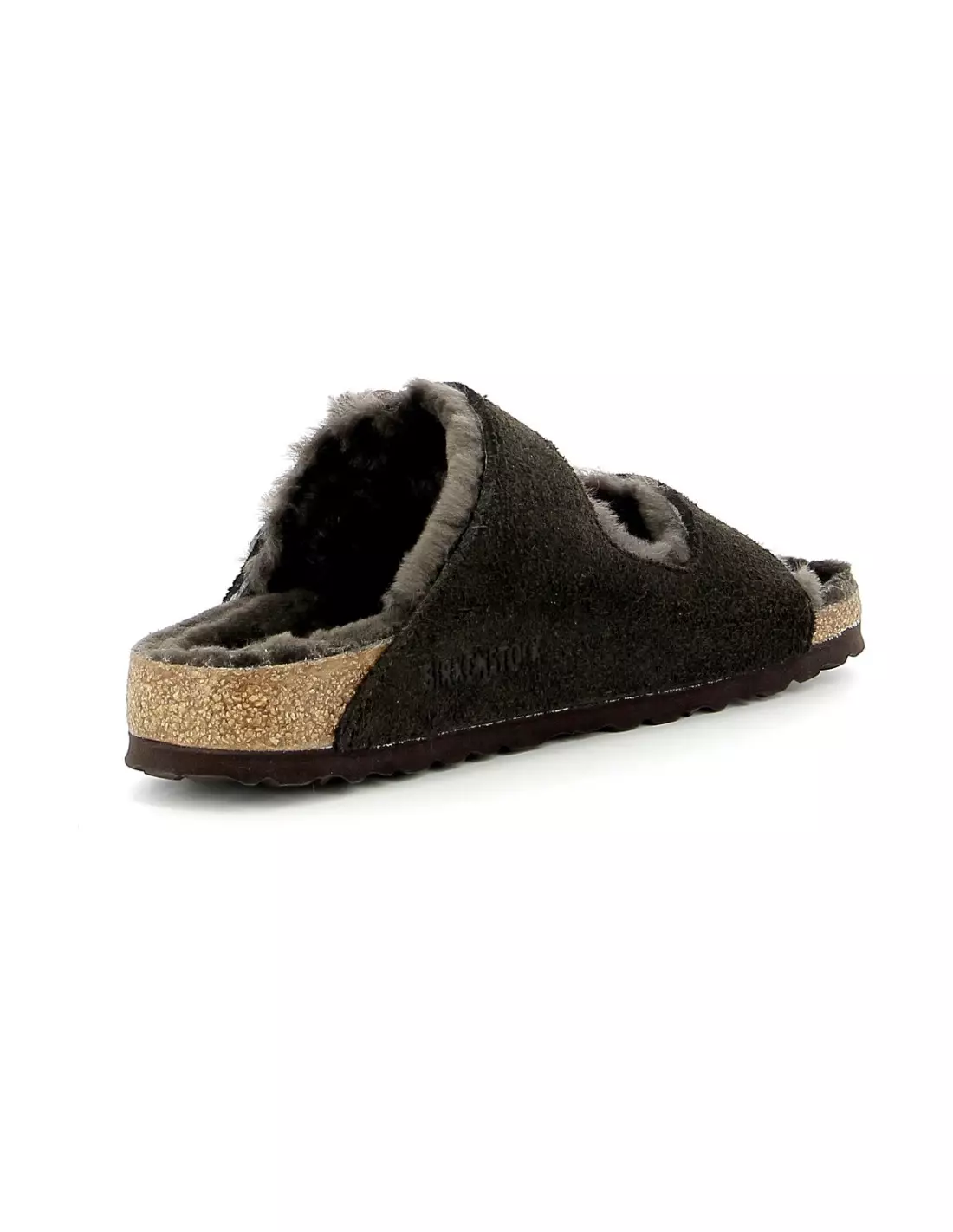 BIRKENSTOCK ARIZONA LEATHER - Mules & sabots Marronfoncé