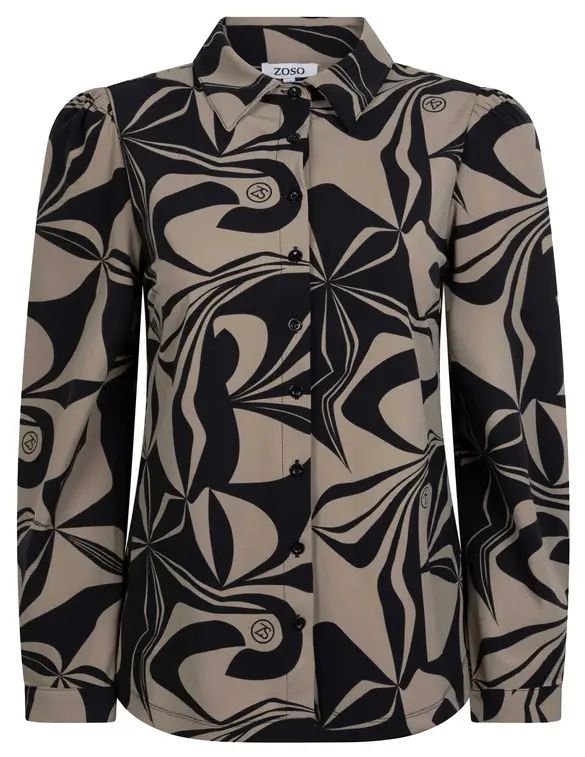 Zoso Blouse met print 234Gea