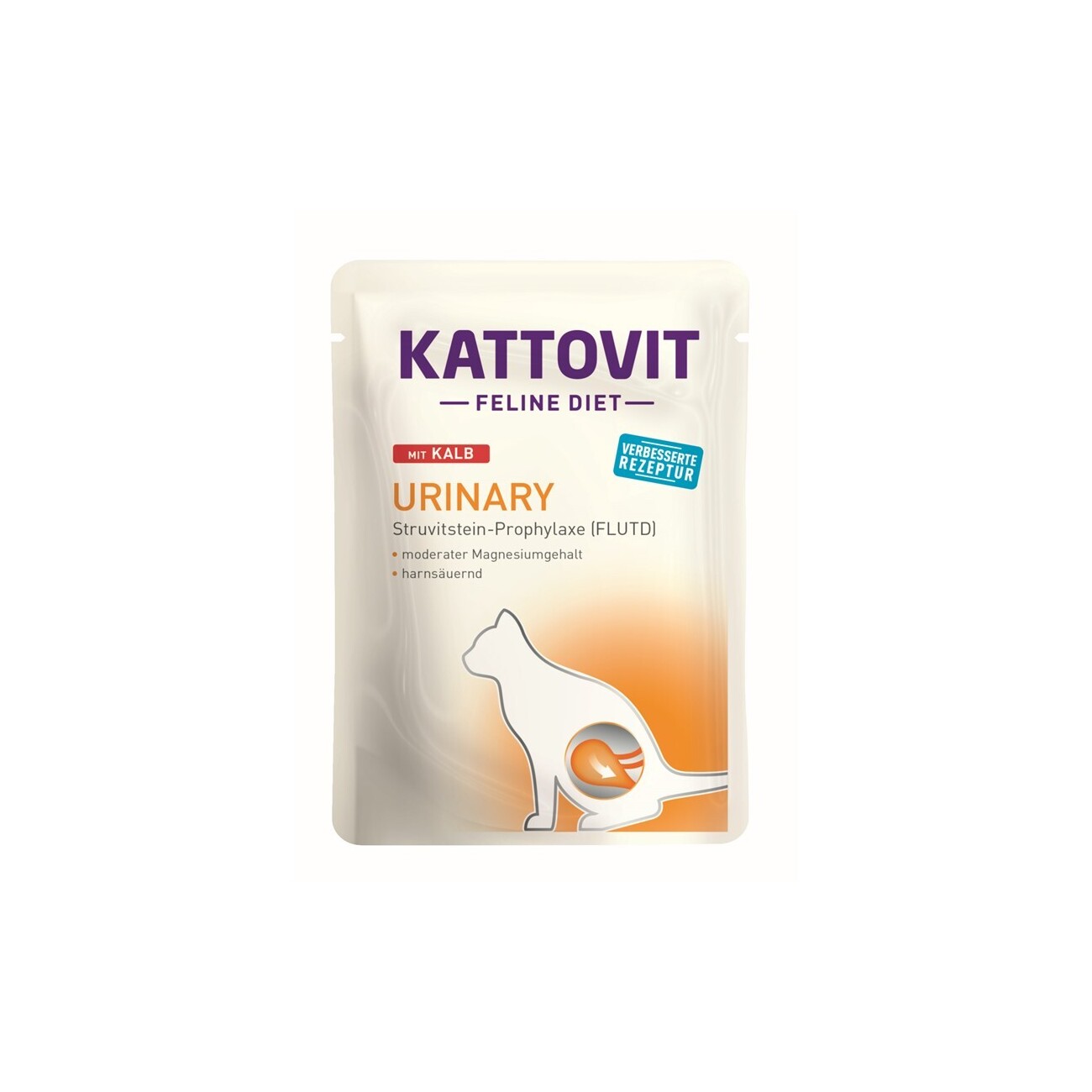 KATTOVIT Feline Diet Nassfutter Katze Urinary Adult Kalb 24x85 g
