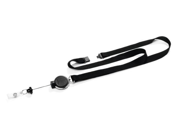 Durable 833001, Merkeholder, Metall, Plast, Tekstil, Sort, 80 cm, China, Pakke