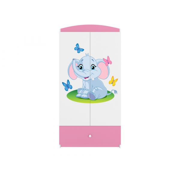 Kocot Kids Roupeiro Babydreams Baby Elephant Pink