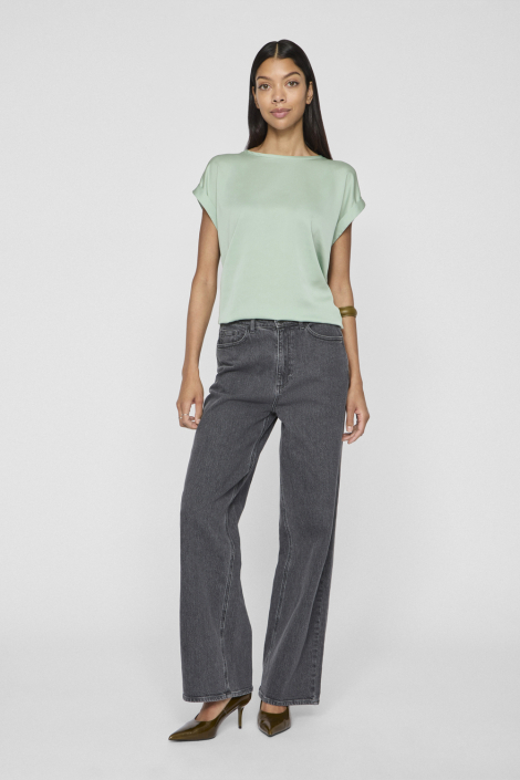 Vila groene dames t-shirt
