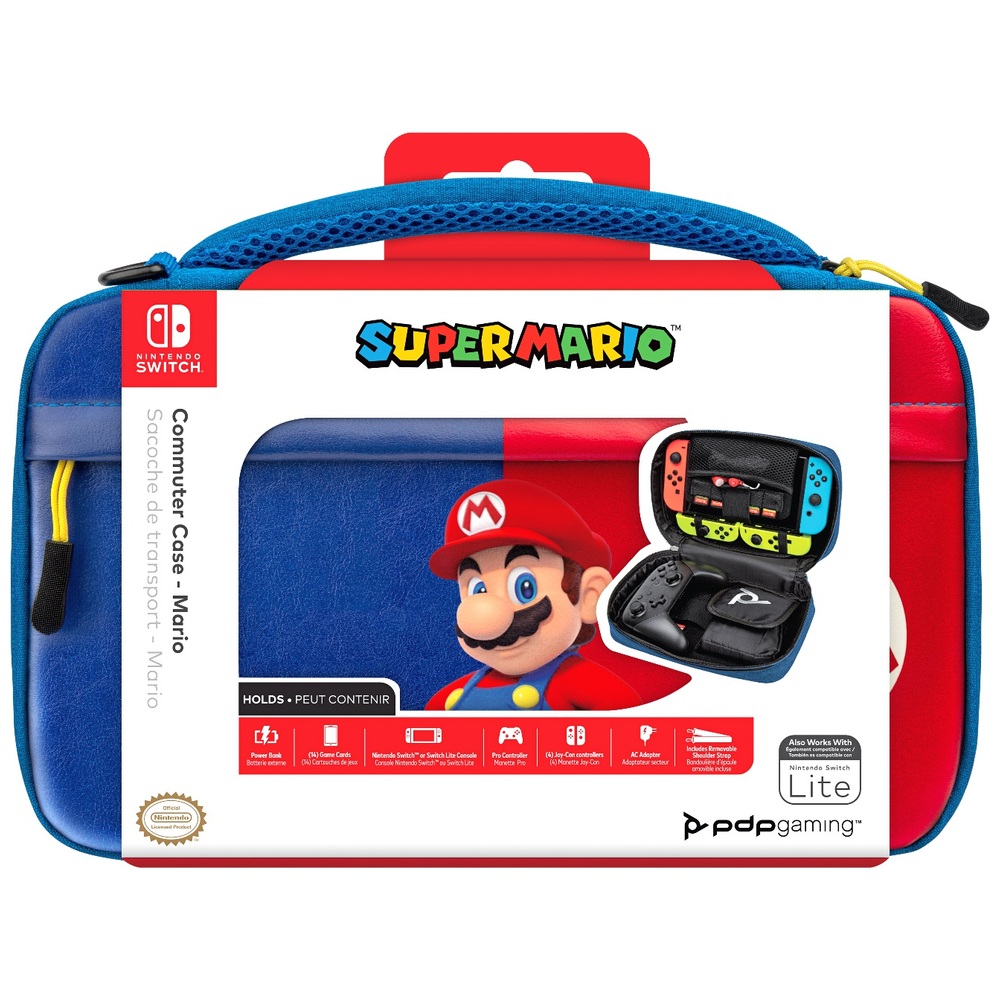 PDP Gaming Commuter Case für Nintendo Switch - Power Pose Mario