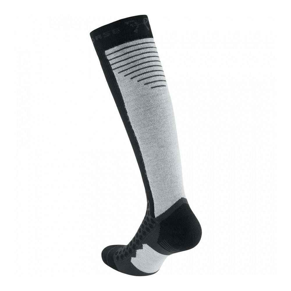 Horse Pilot COMPRESSION WINTER - Chaussettes black/light grey