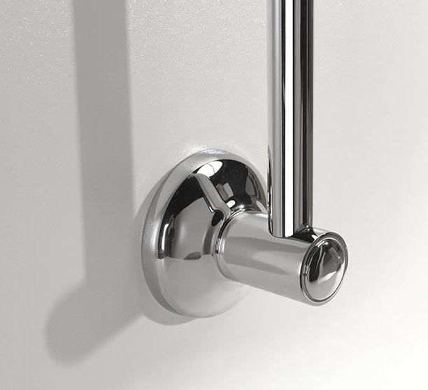 Sapho Antea klassieke douchestang glijstang 57cm chroom