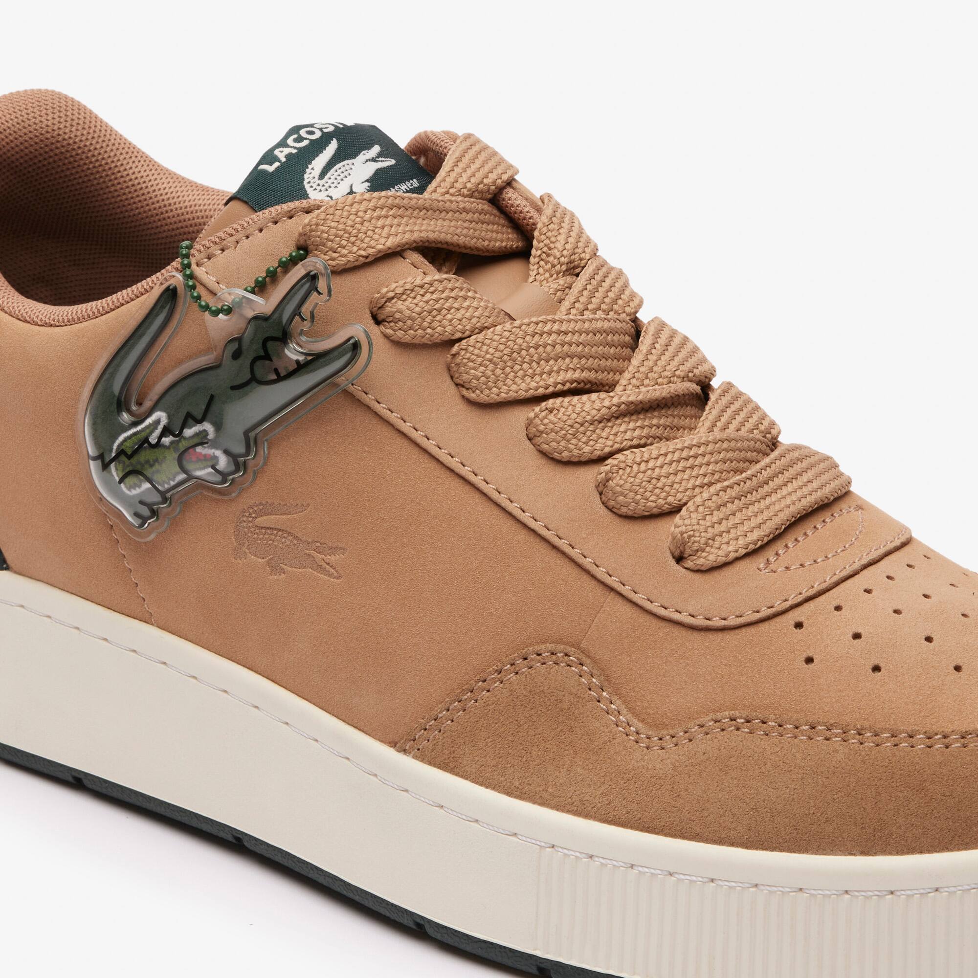 Herren-Sneakers Ace Clip aus Leder Sneakers - Braun - Lacoste - Herren