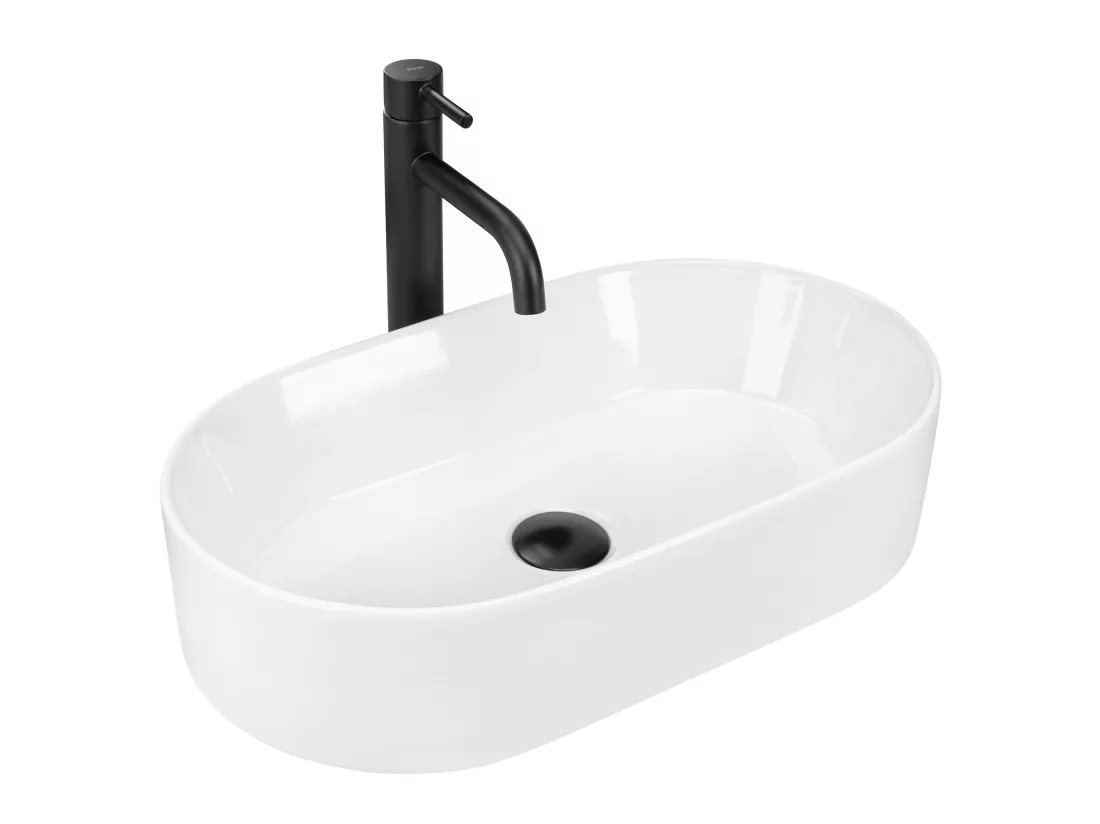 Vasque À Poser Rea Layla 50 White