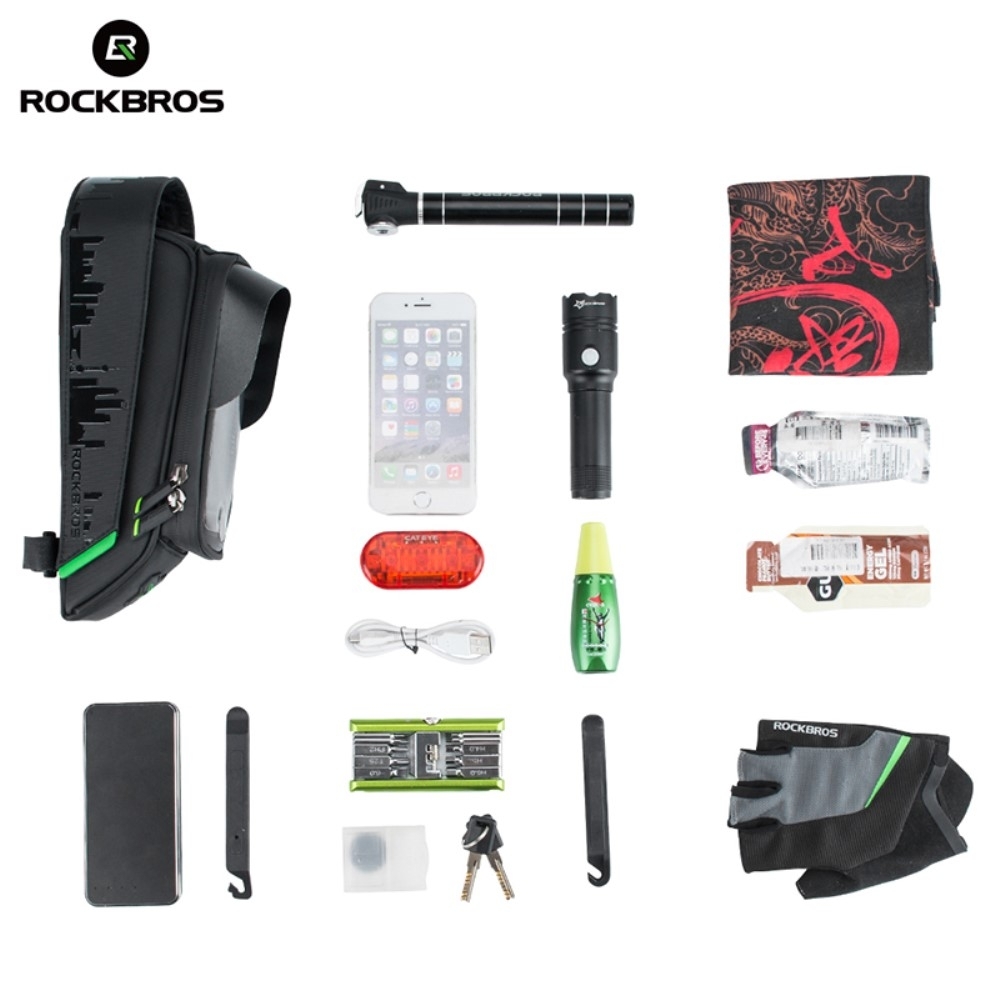 Universal Gravel Bike Velo Smartphone Tasche für den Fahrrad Rahmen (bis 6