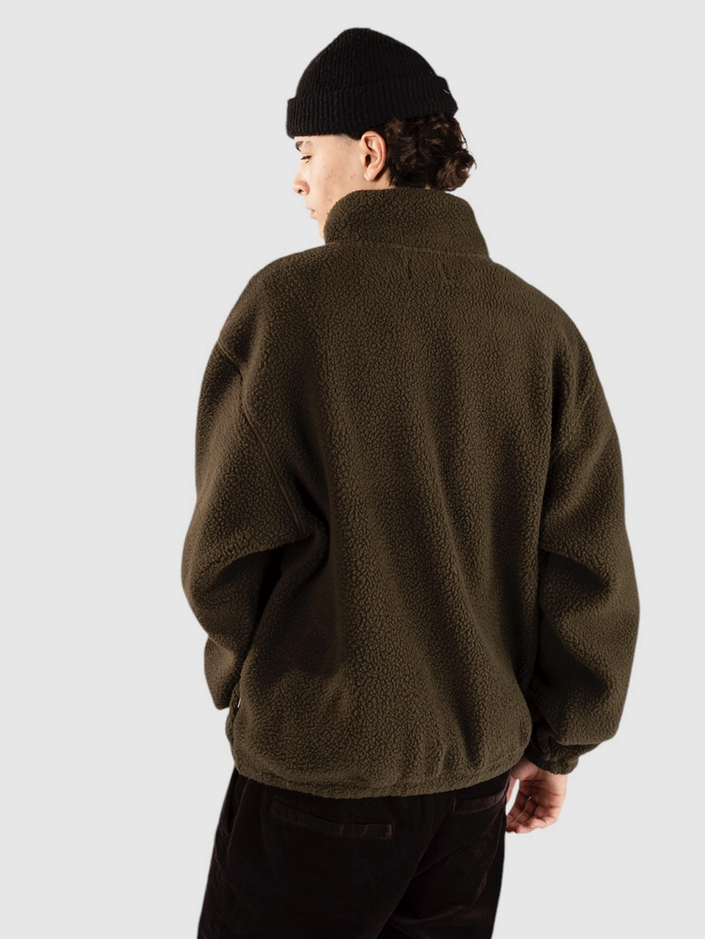 Rhythm Sherpa Sweater olive