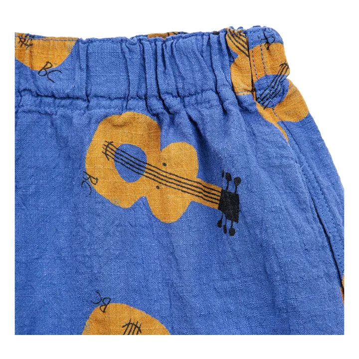 Bobo Choses Short Guitares | Bleu