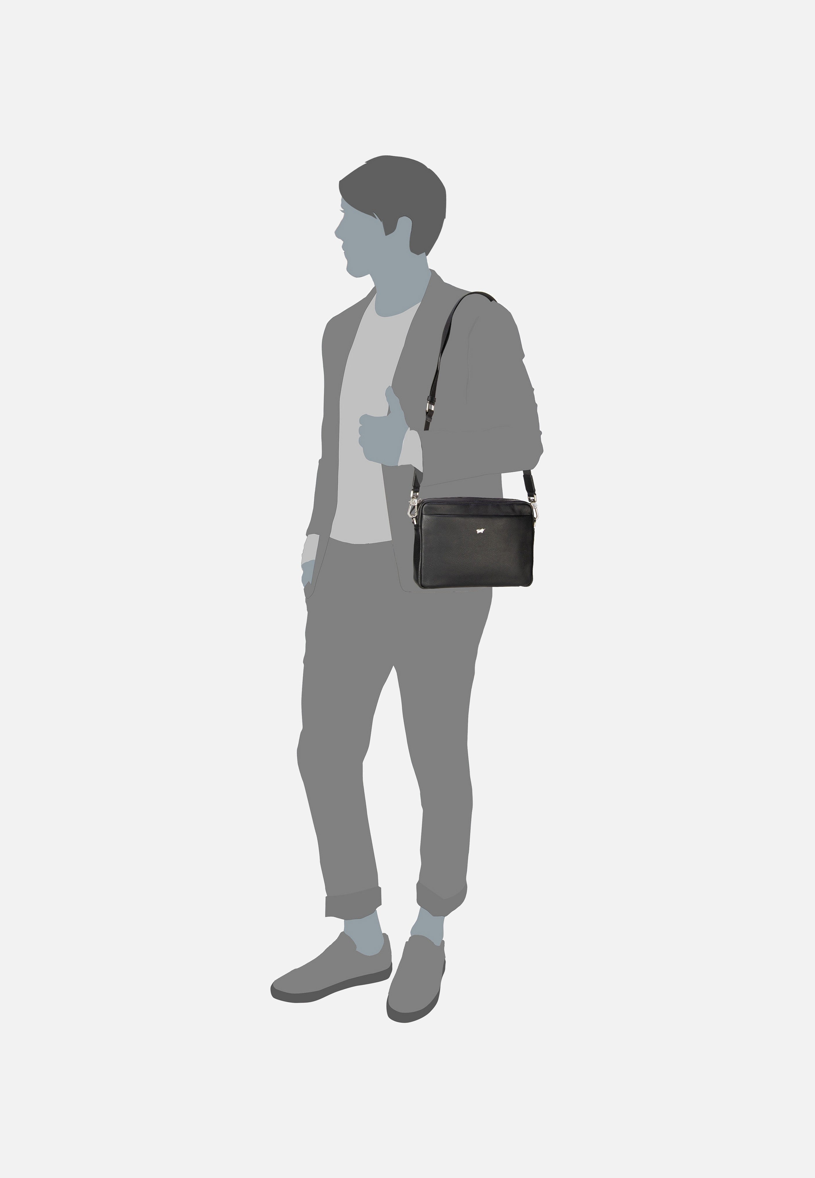 Golf 2.0 90663 Schwarz - Crossbody Bag