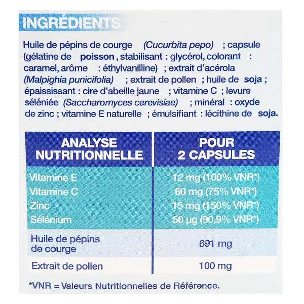 Nutrisanté Men Prostabiol Conforto Urinário 60 cápsulas
