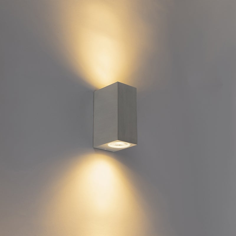 Moderne wandlamp, aluminium, IP44 - Baleno II