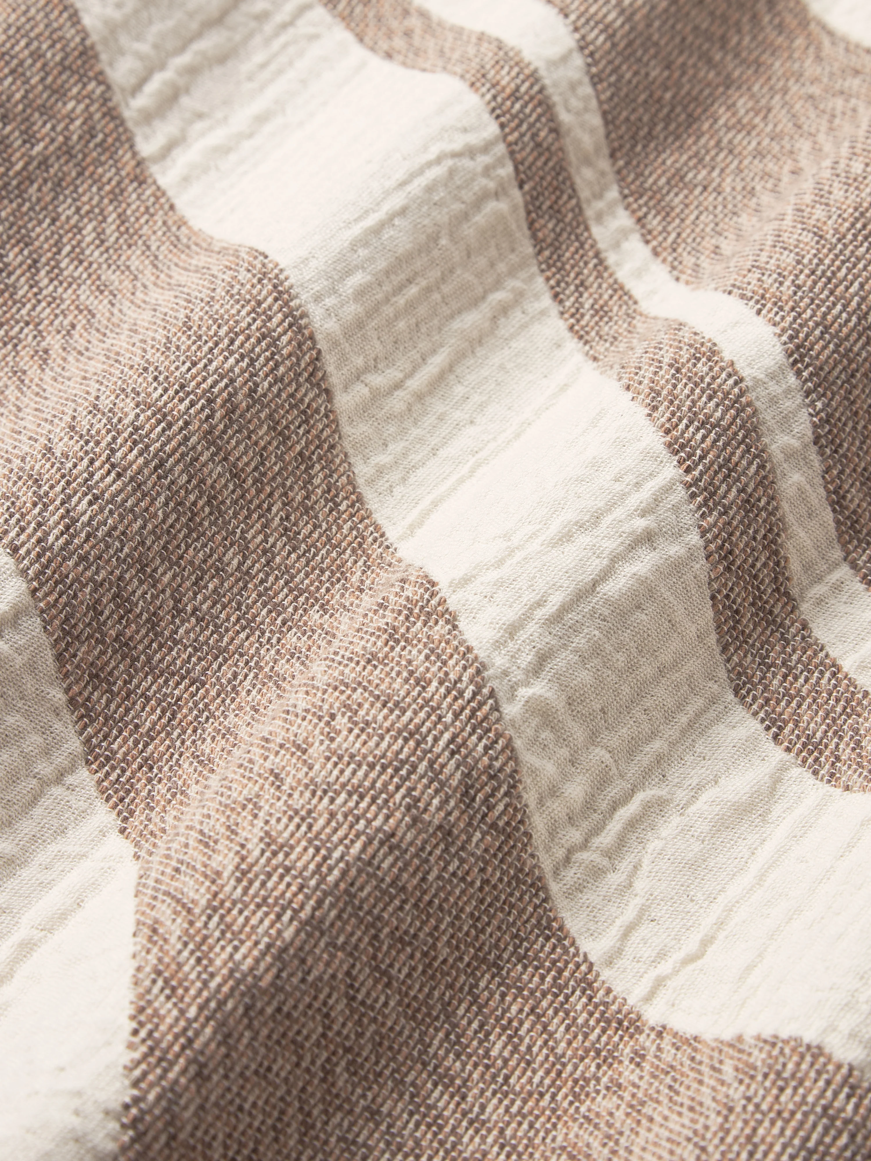 Jacquard kussenhoes Rui met franjes