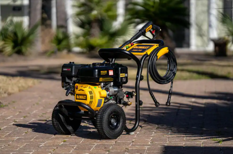 Lavadora de alta pressão DEWALT 3400 PSI 2,5 GPM a gasolina com bomba de came axial AAA